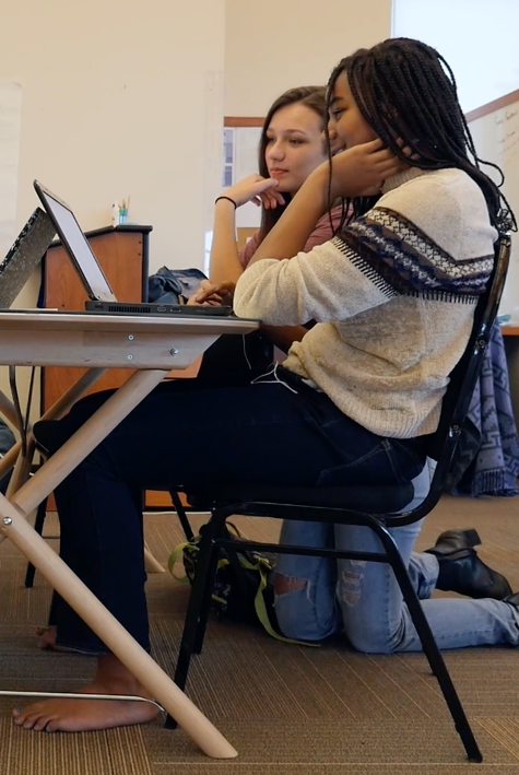 Kids learning at Acton